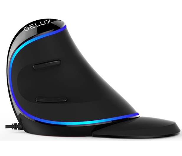 Delux Mysz pionowa M618PU - 748712 - zdjęcie 3